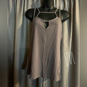 Medium gray tank top from Buckle.